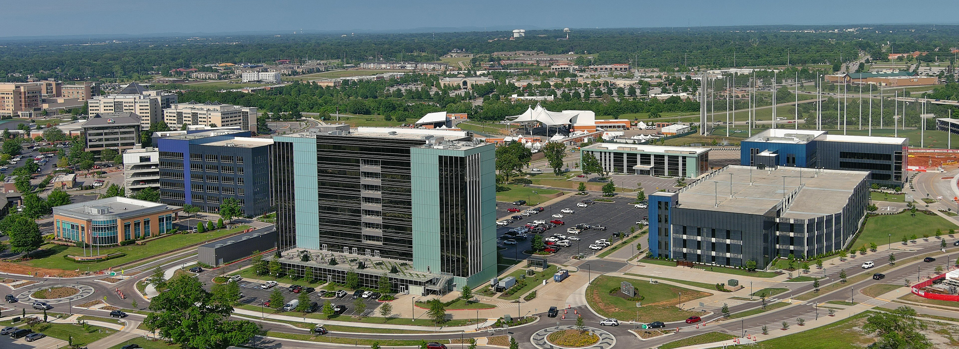 Local Areas Of Rogers, Arkansas, USA